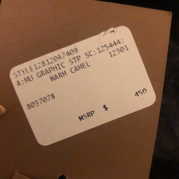 NWT $450 BURBERRY Graphic Stripe Mohair-Silk Scarf - Picture 13 of 14